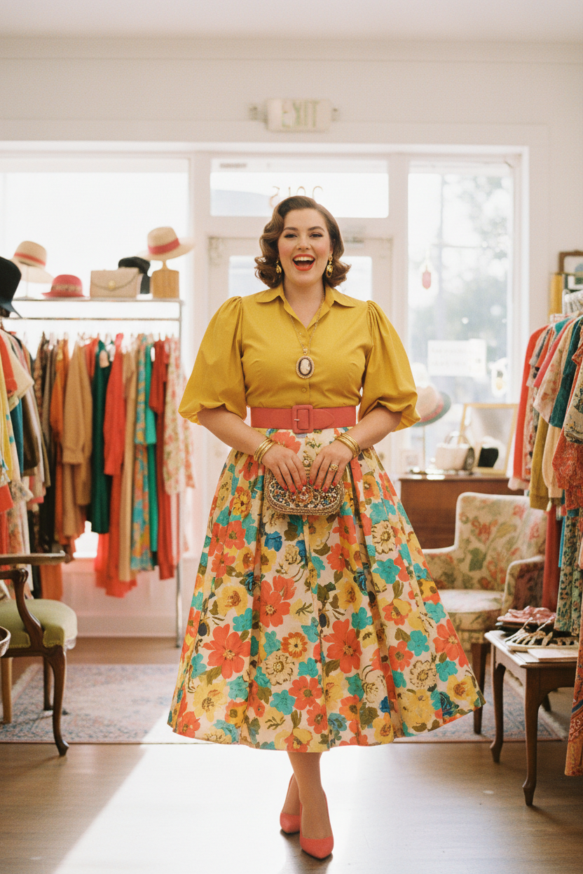 Comment sublimer sa silhouette avec des pièces vintage