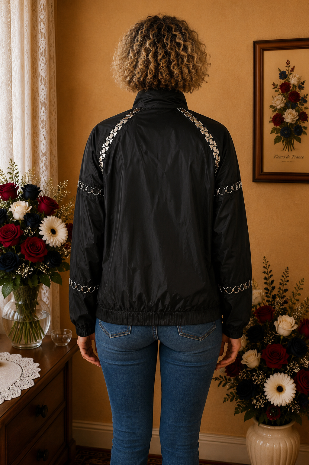 Blouson/Veste sport The Kooples noir taille 36