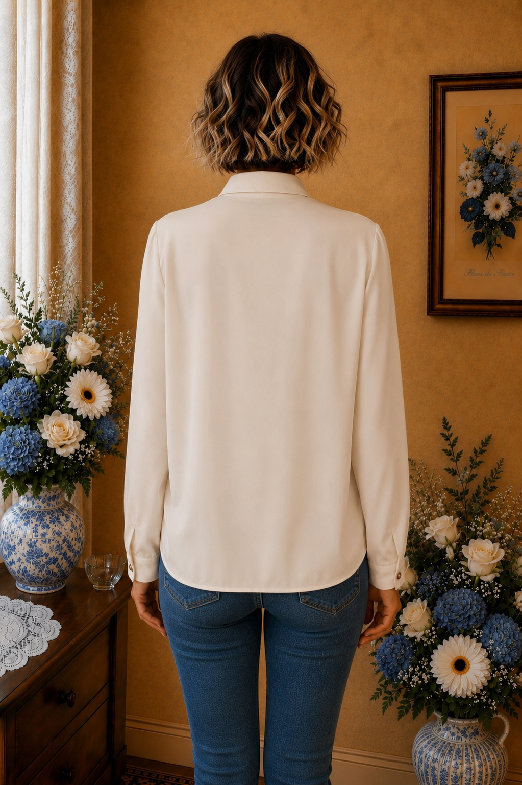 Chemise Lyse Eva blanc taille 42