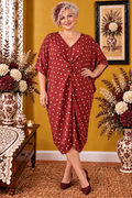 Robe Prodotto in Italia neuve bordeaux blanc taille 50
