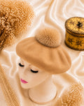 Chapeau béret  Parfois collection marron camel 100% laine neuf