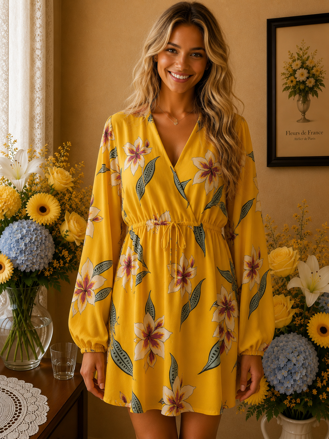 Robe d'Été Etam Multicolore Taille 40